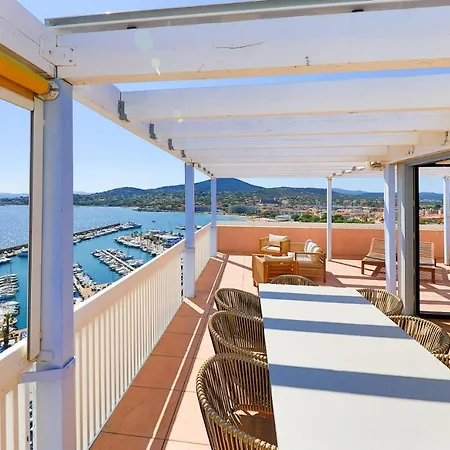 Luxurious Penthouse With Panoramic View St Tropez Apartment Sainte-Maxime